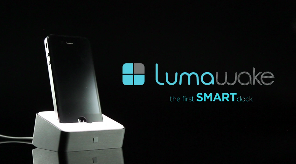 Lumawake, the first smart dock